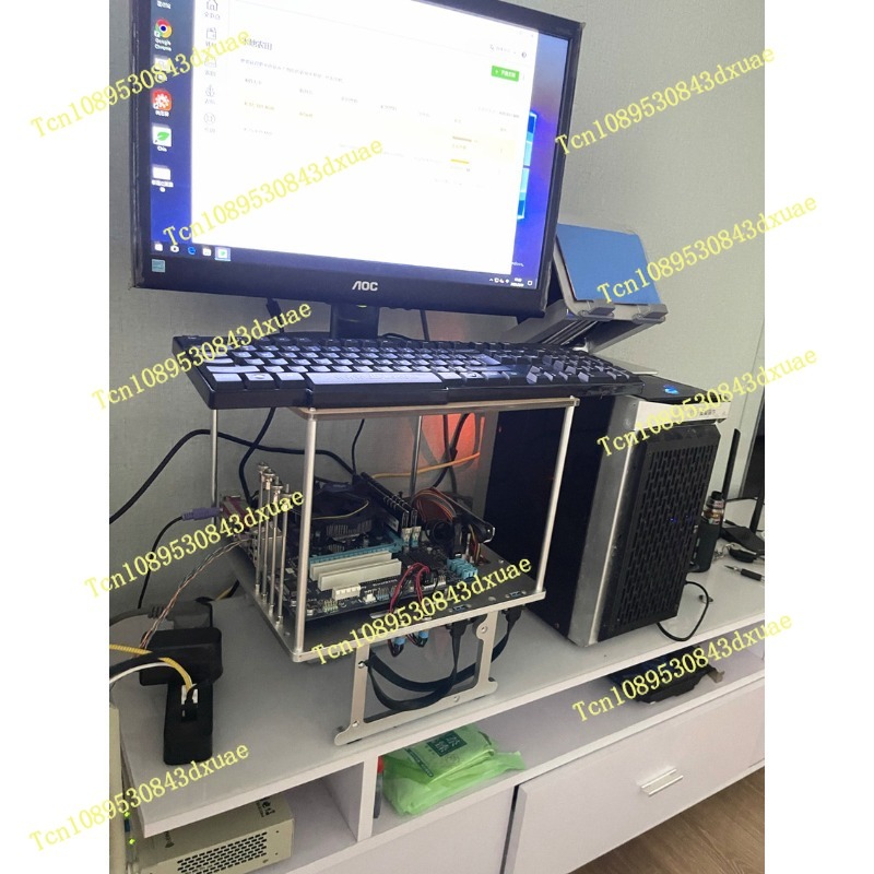 Obudowa komputerowa z otwartą  – Aluminum Open Frame Test Bench Water Cooling recenzja i cena