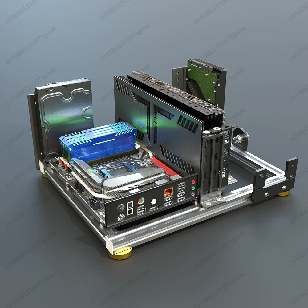 Pełna Aluminiowa Obudowa PC Op – Aluminum Open Frame Test Bench Water Cooling recenzja i cena