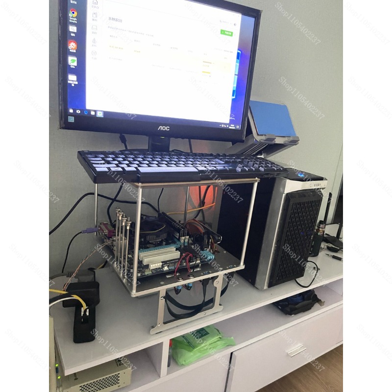 Obudowa komputerowa JXK-K2 z o – Aluminum Open Frame Test Bench Water Cooling recenzja i cena