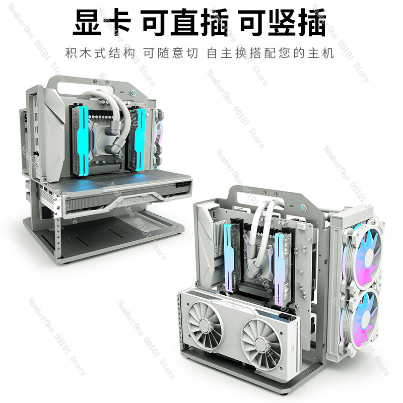 Obudowa z aluminium na płytę g – Aluminum Open Frame Test Bench Water Cooling recenzja i cena