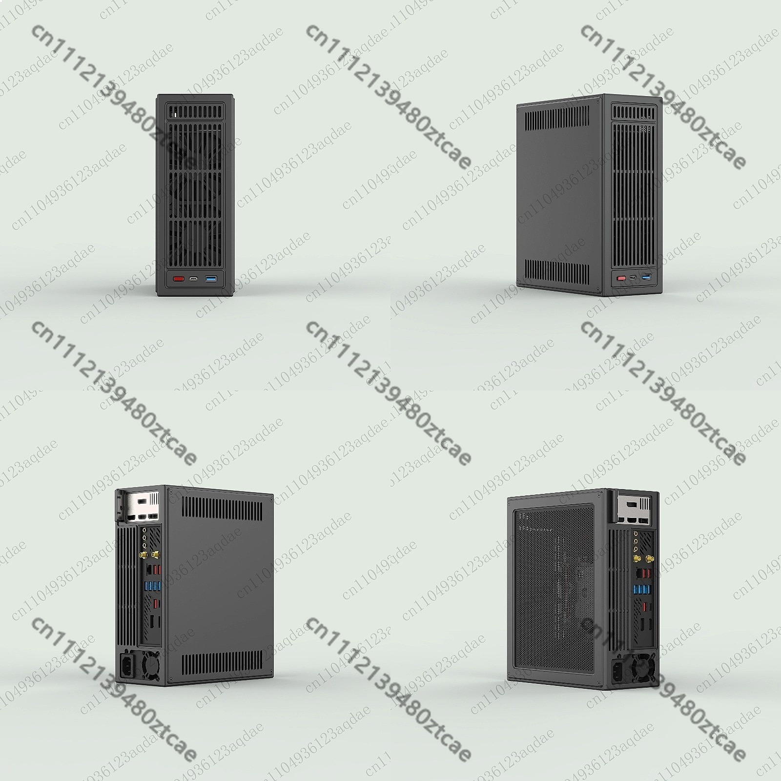 Obudowa E4 V6 ITX Mini Case 1U – Sff Mini Itx Cnc Aluminum Chassis recenzja i cena